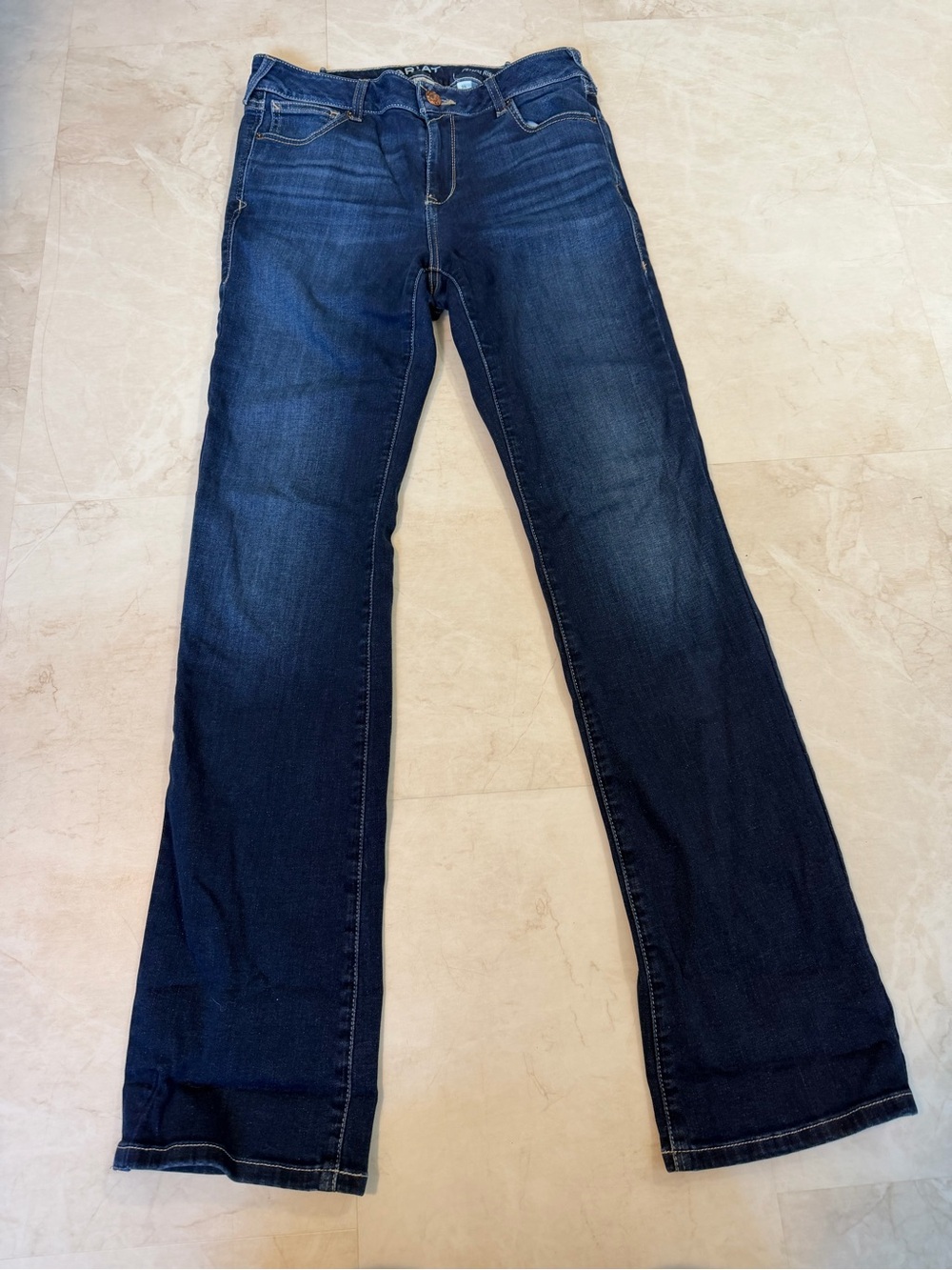 Ariat denim perfect rise flare jeans womens size 31L